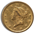 $1 Gold Liberty Type 1 - AU