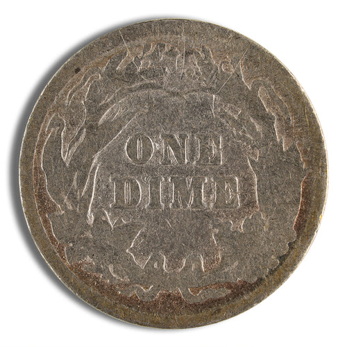 $1 FV 90% Silver Barber Dimes - Avg Circ