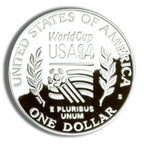 1994-S $1 World Cup Silver Commem - Proof