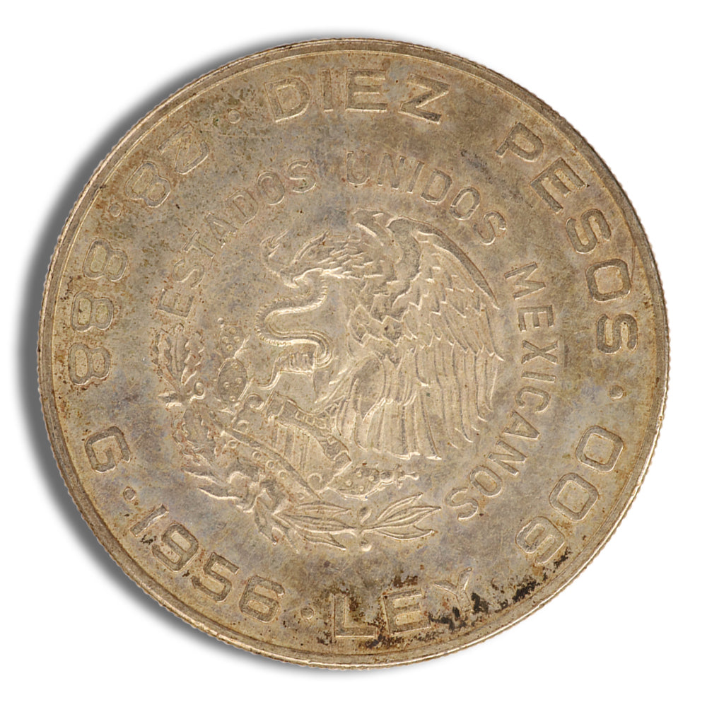 Mexico 10 Pesos Hidalgo (1955-1956)