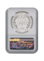 1988-D $1 Olympic Silver Commem - NGC MS70