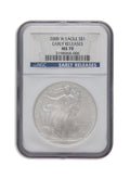 2008-W Burnished Silver Eagle NGC MS70 ER