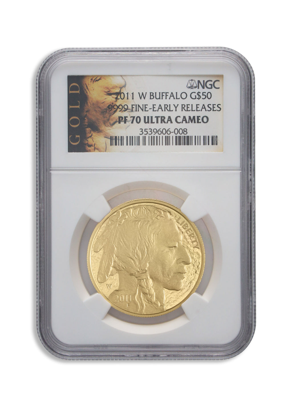 2011-W $50 Proof Gold Buffalo NGC PF70 Early Releases