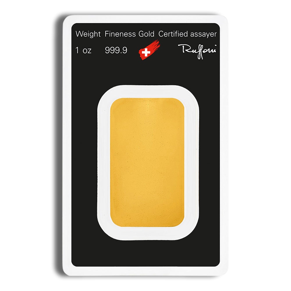 1 oz Gold Bar - Argor-Heraeus (Carded)