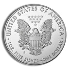 2018-S Proof Silver Eagle with Box & COA