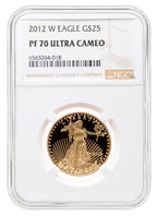 2012-W 1/2 oz Proof Gold Eagle $25 NGC PF70
