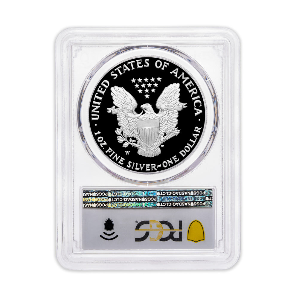 2001-W Proof Silver Eagle PCGS PR69