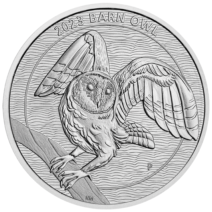 2023 1/2 oz Australian Barn Owl Platinum Coin