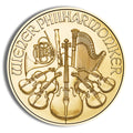 1/25 oz Austrian Philharmonic Gold Coin (Year Varies)