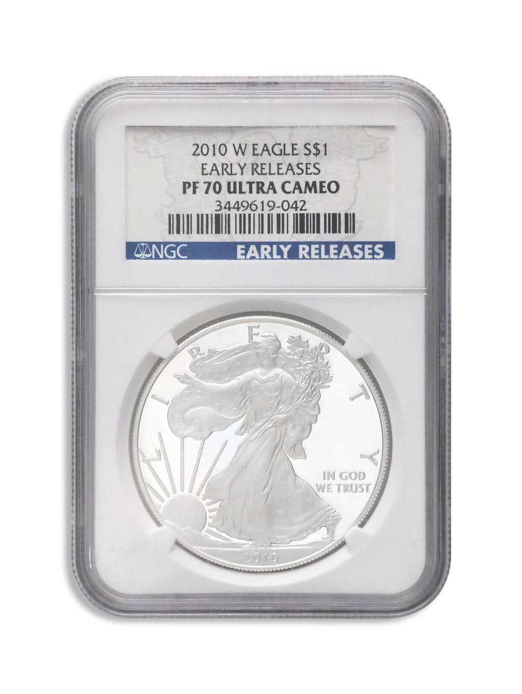 2010-W Proof Silver Eagle NGC PF70 Early Releases