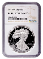 2018-W Proof Silver Eagle NGC PF70