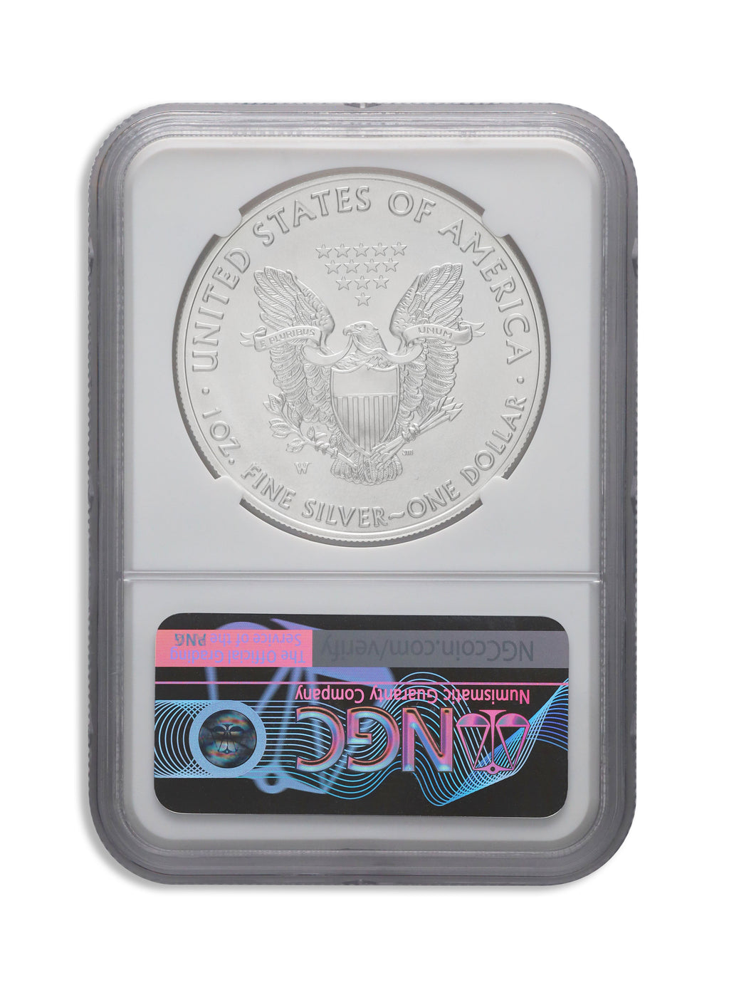2017-W Burnished Silver Eagle NGC MS70 ER