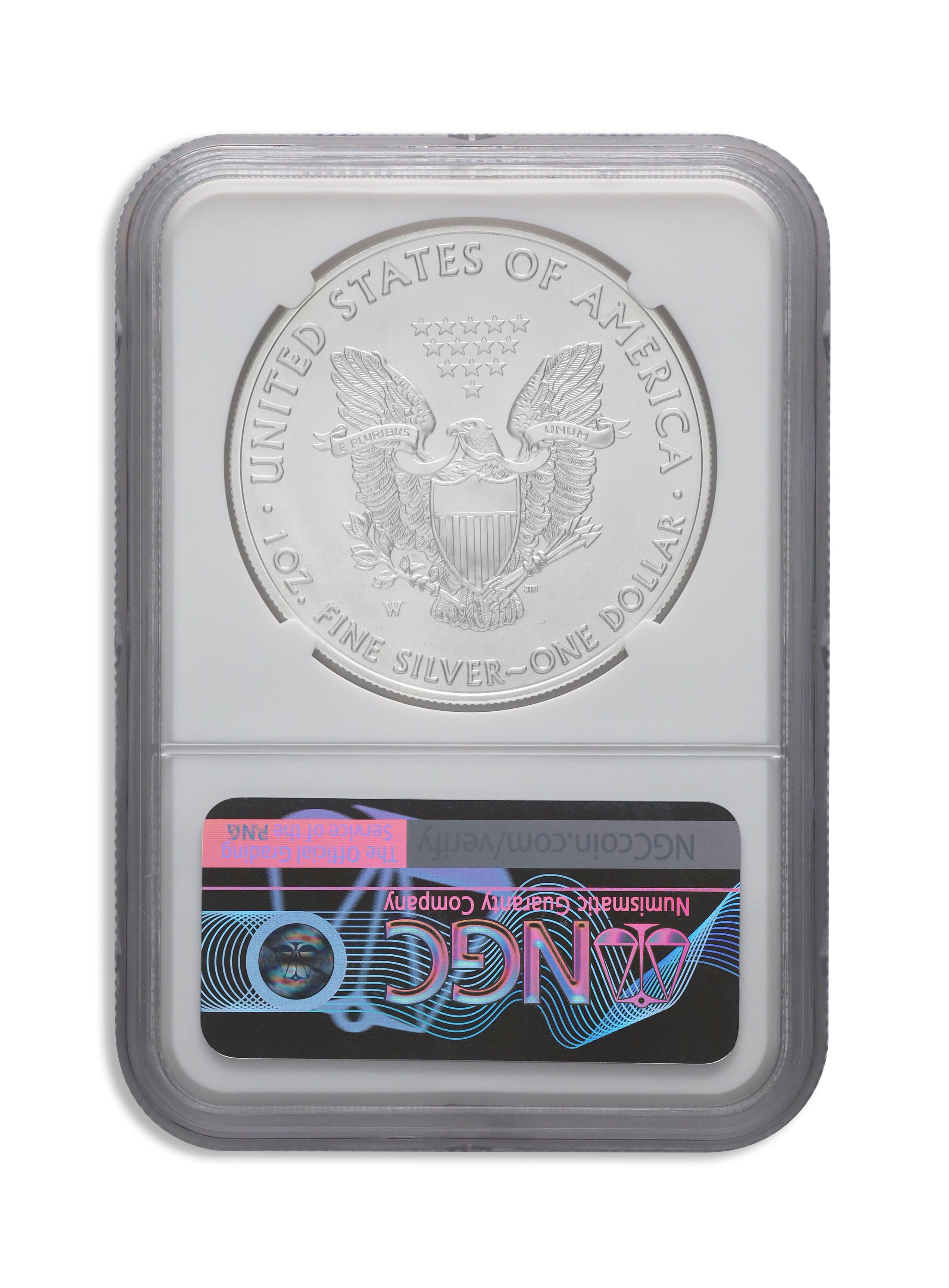 2017-W Burnished Silver Eagle NGC MS70 ER