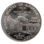 1994-W $1 Women in Military Silver Commem - BU
