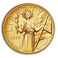 2015-W Liberty High Relief Gold Coin (w/Box & COA)