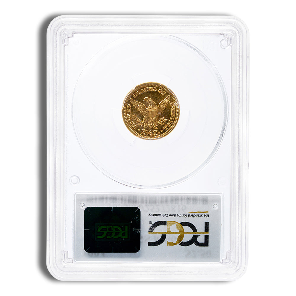 $2.5 Gold Liberty Quarter Eagle - PCGS MS64