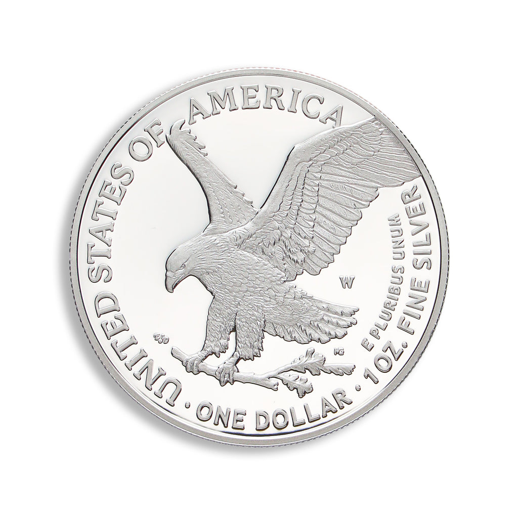2024-W Proof Silver Eagle with Box & COA