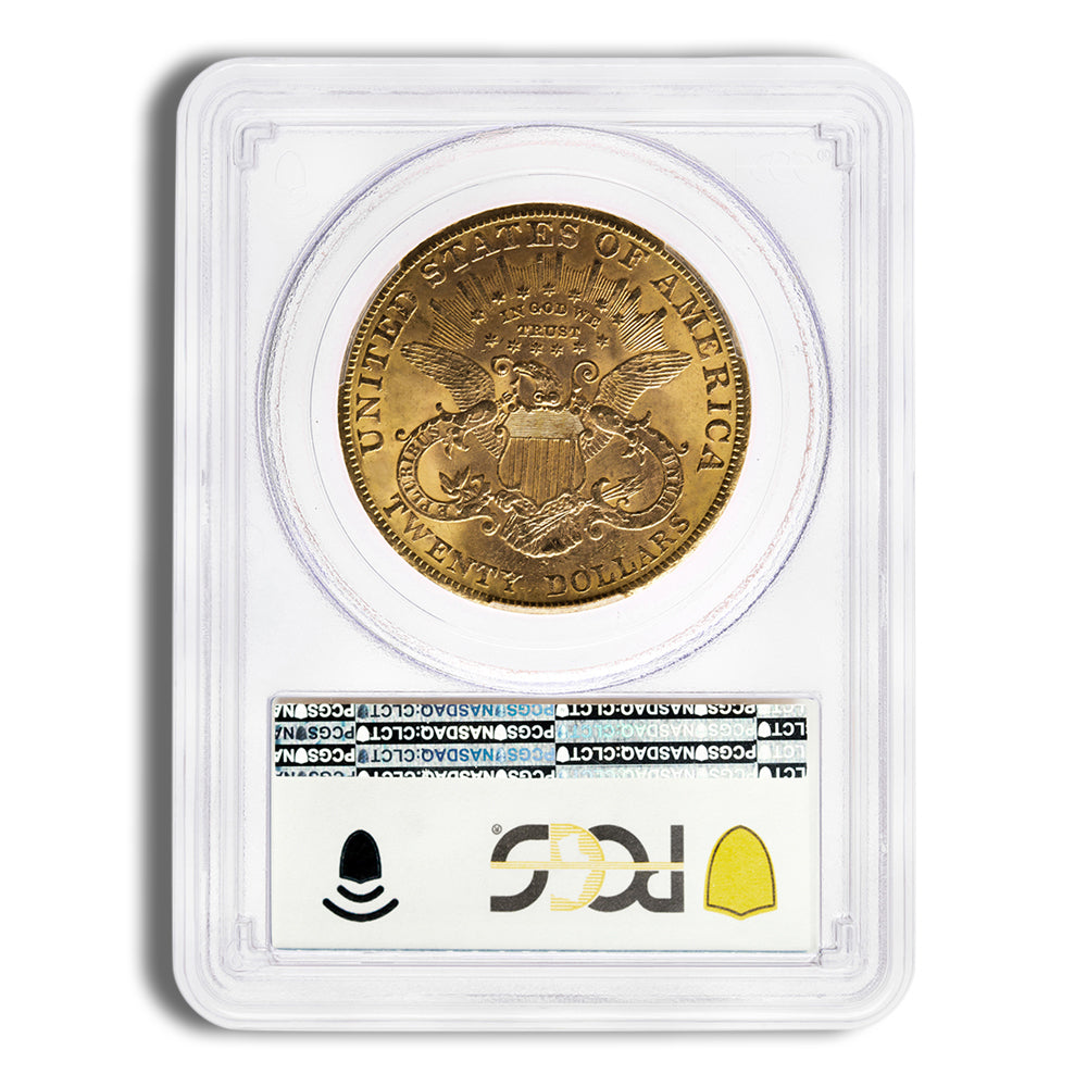 $20 Gold Liberty Double Eagle - PCGS MS61
