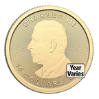 1/4 oz Gold Maple Leaf - Sealed (Year Varies)