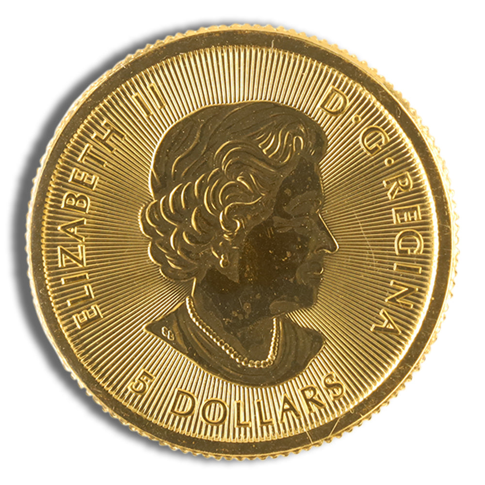 1/10 oz Canadian Polar Bear Gold Coin (Year Varies)
