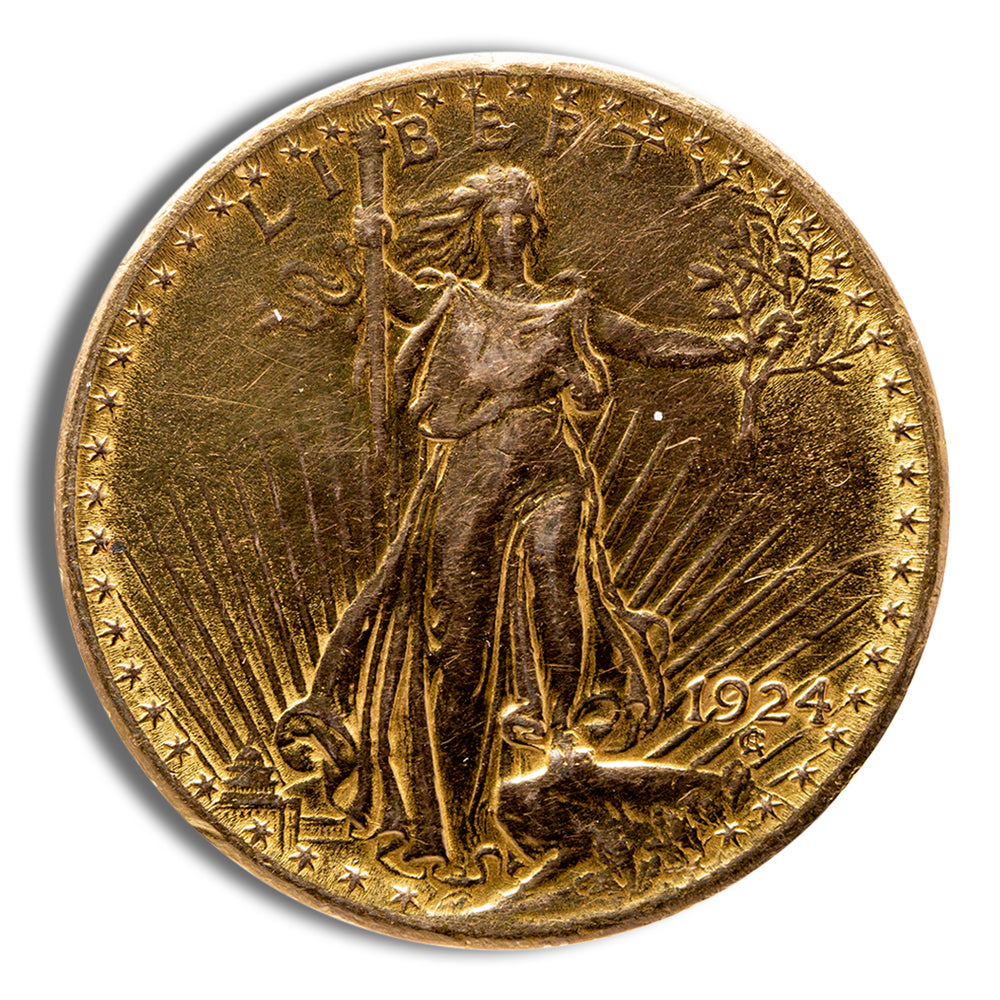 $20 Gold Saint-Gaudens - Any Grade