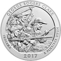 2017 5 oz ATB George Rogers Clark Silver Coin - BU