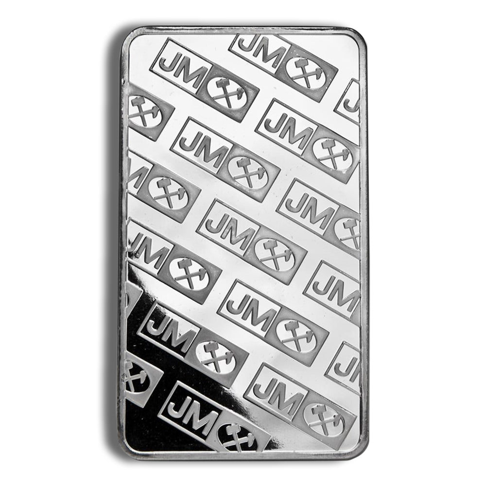 10 oz Silver Bar - Johnson Matthey - JM