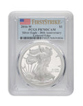 2016-W Proof Silver Eagle PCGS PR70 First Strike