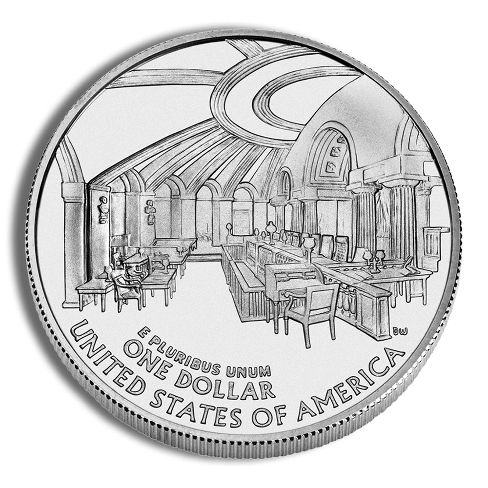 2005-P $1 John Marshall Silver Commem - BU