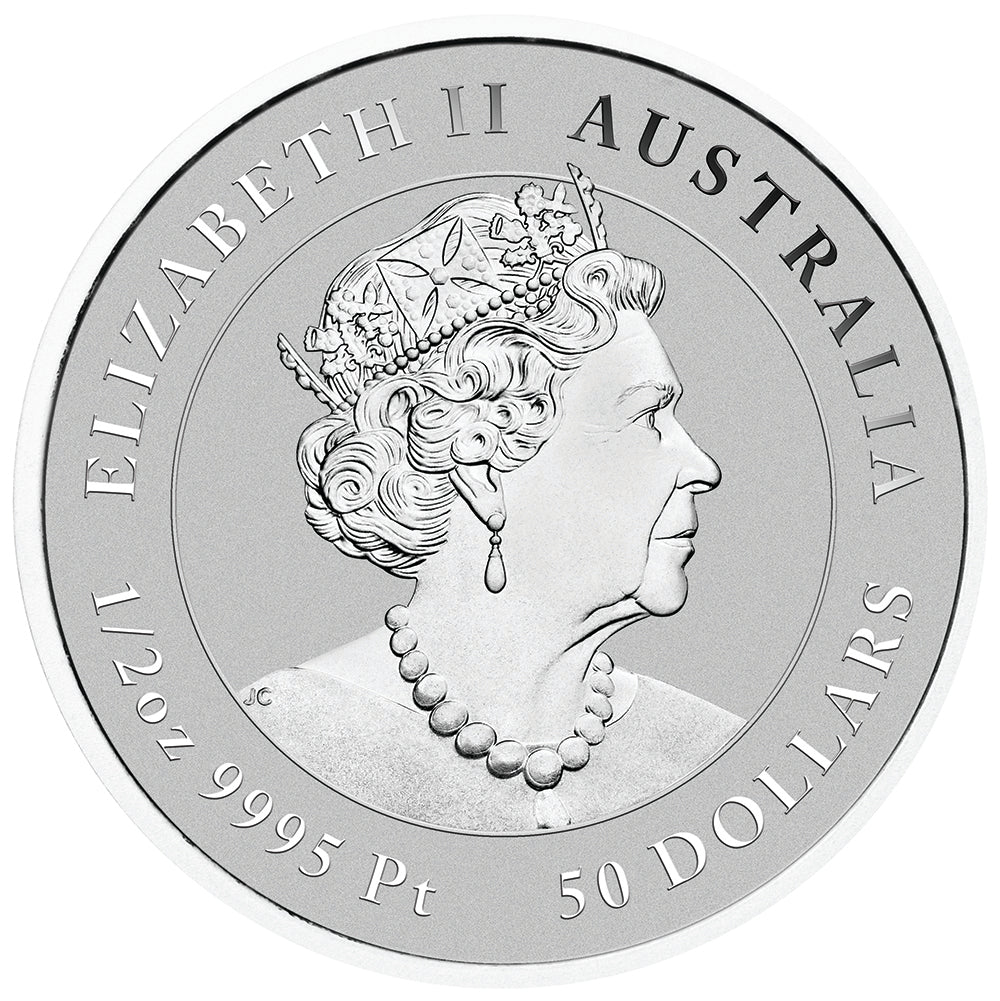 2022 1/2 oz Australian White-Bellied Sea Eagle Platinum Coin