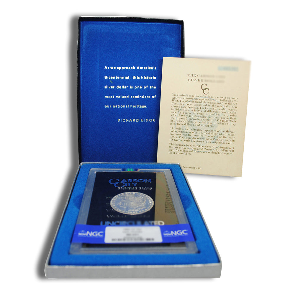 1882-CC GSA Morgan Dollar w/Box & COA