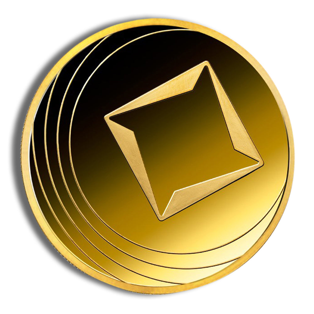 1 oz Gold Round - Valcambi (Carded)