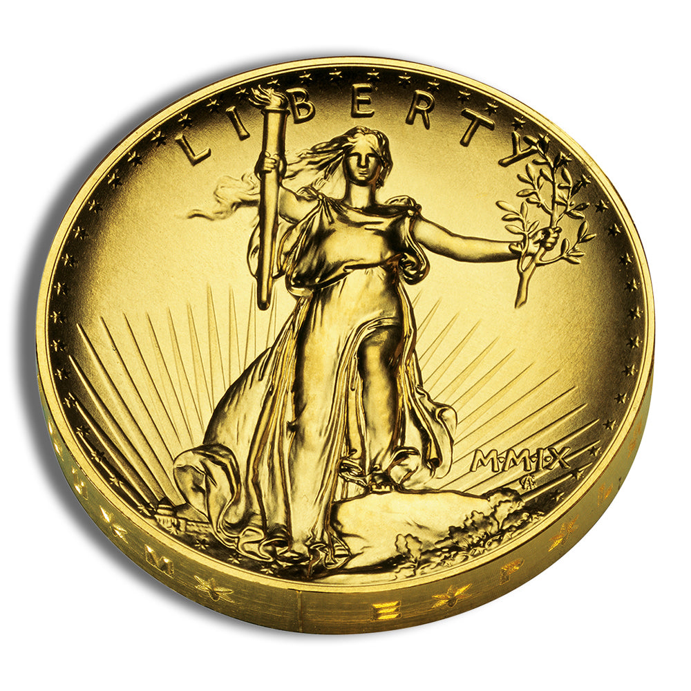 2009 Ultra High Relief Double Eagle Gold Coin NGC MS70