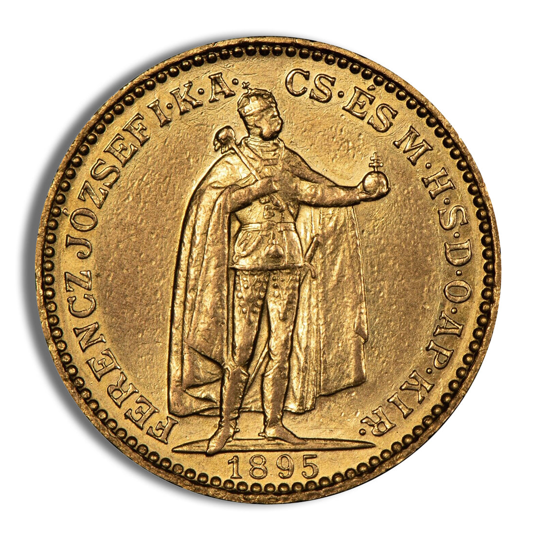 Hungary 20 Korona Gold Coin