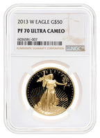 2013-W 1 oz Proof Gold Eagle $50 NGC PF70