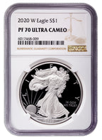 2020-W Proof Silver Eagle NGC PF70