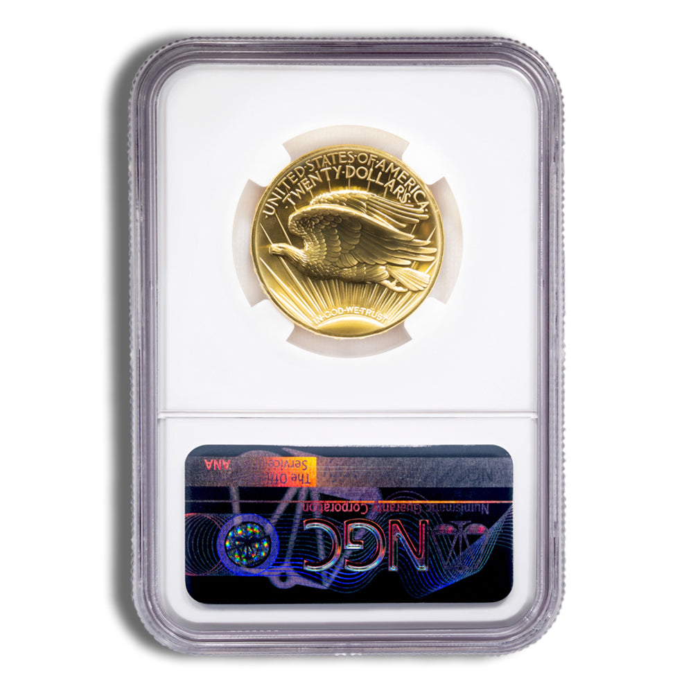 2009 Ultra High Relief Double Eagle Gold Coin NGC MS70 PL