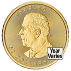 1 oz.9999 Gold Maple Leaf (Year Varies)