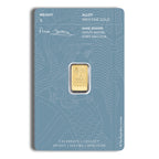 1 gram Gold Bar - Britannia (Carded)