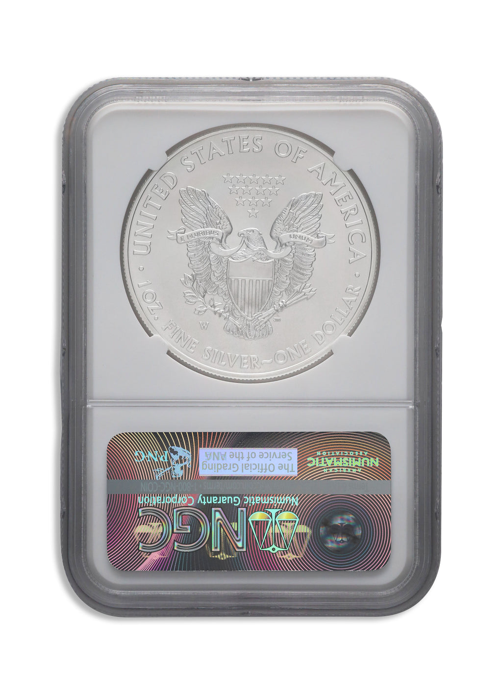 2015-W Burnished Silver Eagle NGC MS70 ER