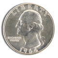 $1 FV 90% Silver Washington Quarter 1932-1964 Proof