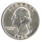 $1 FV 90% Silver Washington Quarter 1932-1964 Proof