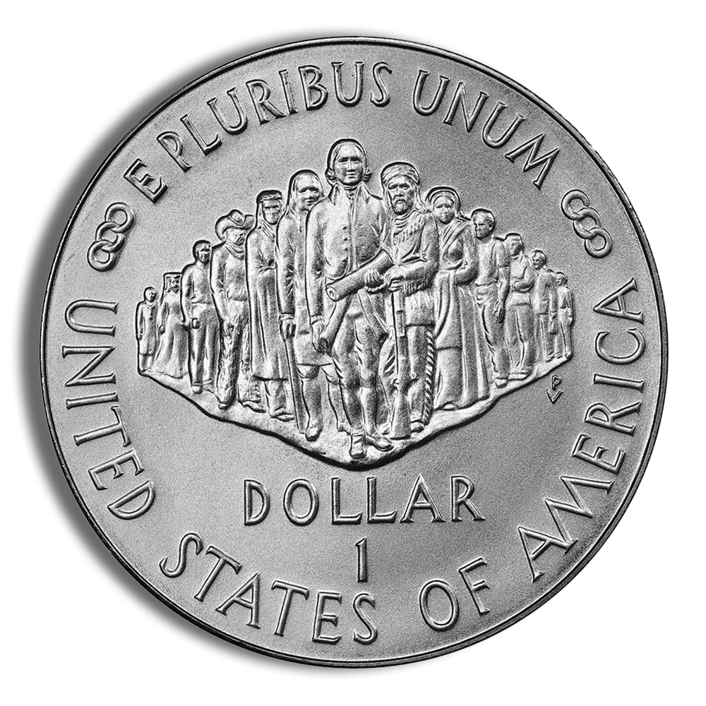 1987-P $1 Constitution Silver Commem - BU