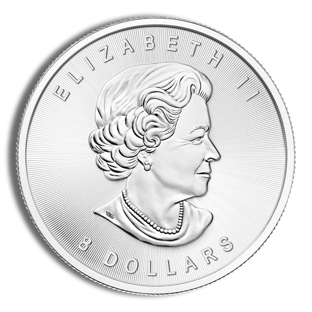 1.25 oz Canadian Bison Silver Coin (Year Varies)