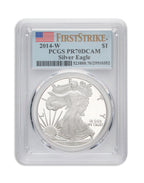 2014-W Proof Silver Eagle PCGS PR70 First Strike