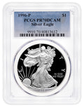 1996-P Proof Silver Eagle PCGS PR70