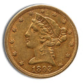 $5 Gold Liberty Half Eagle - XF