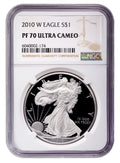 2010-W Proof Silver Eagle NGC PF70
