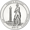 2013 5 oz ATB Perry's Victory Silver Coin - BU