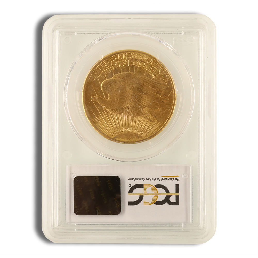 $20 Gold Saint-Gaudens Double Eagle - PCGS MS61